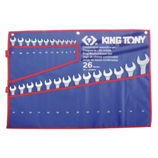 ๐ฅ COMBO #6 โ King Tony 26pc Metric ROE Set (6โ32mm) + FREE 36pc 3/8" Combo Socket Set
