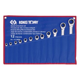 ๐ฅ COMBO #4 โ King Tony 12pc SPEED Wrench Set + FREE 26pc 1/4" Metric Socket Set