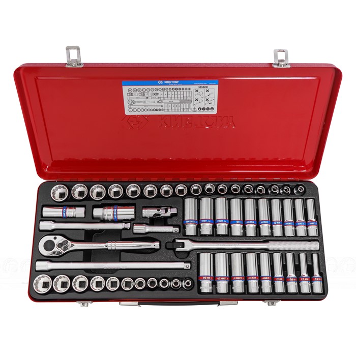 ๐ฅ COMBO #15 โ King Tony 22pc 1/2" Socket Set + FREE 55pc 3/8" Combo Standard & Deep Socket Set - Image 2