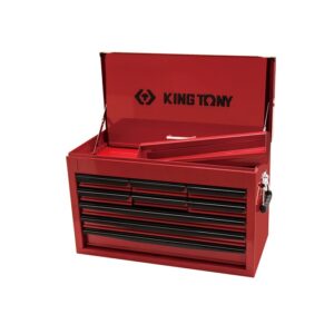 King Tony 9 Draw Toolbox  + Black Logo