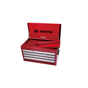 King Tony 6 Draw Toolbox  - Black Kt Logo