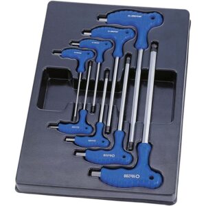 King Tony KT9-22108MR - 8pc Long-Handle Ball-Point Hex Key Set in Tray