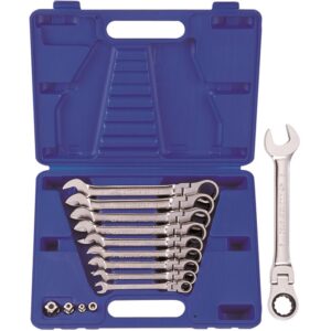 13012MR: 12-Piece Flexible Speed Wrench Set by King Tony - 8-19mm