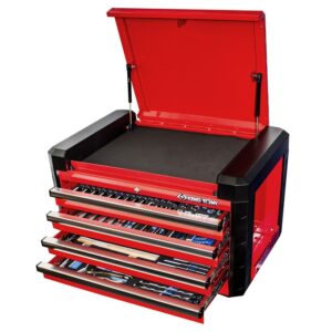 King Tony 276pc Tool Set (Metric & Imperial) In 4 Draw Tool Box -Ss Trim