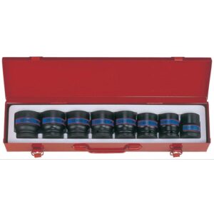 King Tony 3/4Dr 8pc Impt Socket Set 26-38mm