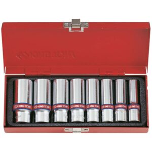 King Tony 8pc 3/8Dr Deep Sockets 3/8-13/16