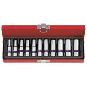 King Tony 11pc 1/4Dr Deep S/Set 4-13mm