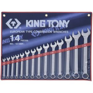 King Tony Ring & Open End Wrench St 5/16-1.1/4 - 14pc