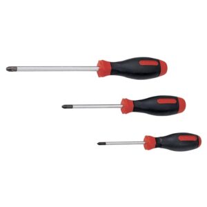 King Tony Screwdriver  Pozi Head #3 150mm Round Shank