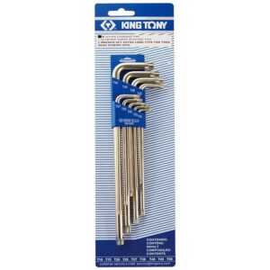 King Tony  Torx Extra Long Wrench Set -  9pc