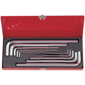 King Tony  Metric Extra Long Metric Hex Key Set -  10pc