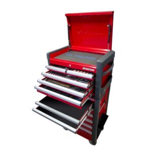 King Tony Metric Tool Set - 4 Drawer + 7 Drawer  Roll Cab -237pc