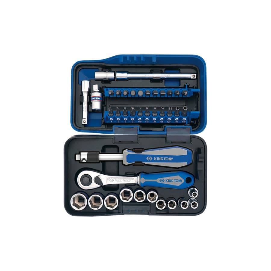 🔥 COMBO #13 — King Tony PRO 43pc 1/2" Socket Set + FREE 39pc Atom Series Mini Socket & Bit Set - Image 2