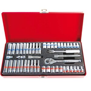 King Tony 48pc 1/4" Drive Metric/Imperial Socket Set