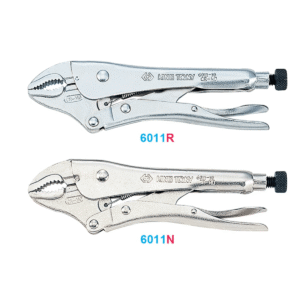 King Tony Lock Grip Plier Curved 10" Chrome