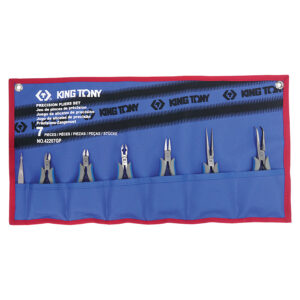 King Tony 42207GP 7PC Electronics Precision Pliers Set