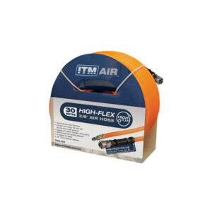 Air Hose 10mm(3/8in) x 30M Hybrid Polymer w/ Fittings