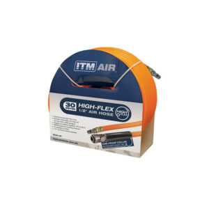 Air Hose 12.5mm(1/2in) x 30M Hybrid Polymer w/ Fittings