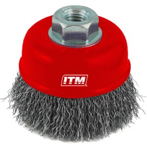 Crimp Wire Cup Brush Stainless Steel 75mm