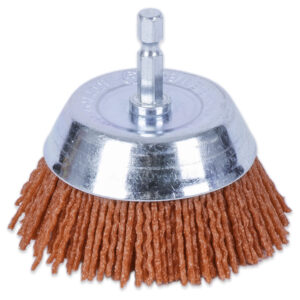 Nylon Spindle Mounted Cup Brush 75mm