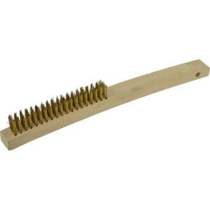 Wire Brush 353mm - 4 Row Brass