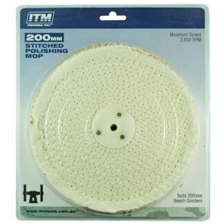 Polishing Mop Stitched 50 Fold 200 x 25mm