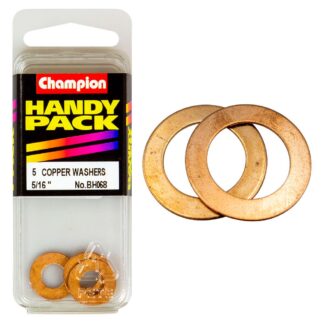Champion 5/16in x 5/8in Copper Washer 20G