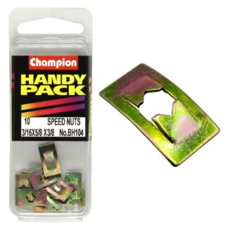 Champion 3/16in x 5/8in x 3/8in Speed Nut