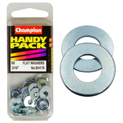 Champion 3/16in Flat Steel Washer