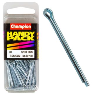 Champion 2.5 x 25mm Split (Cotter) Pin