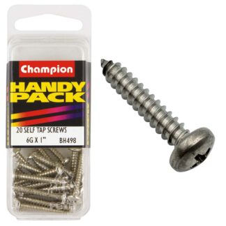 Champion 6G x 1in S/Tap Set Screw - Pan HD