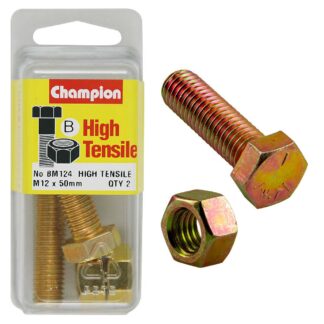 Champion 12 x 50 Set Screw & Nut (B) - GR8.8