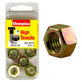 Champion M10 x 1.00 Hex Nut (A) - GR8.8