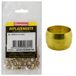 Champion 5/16in Brass Compression Type Olive -60pk