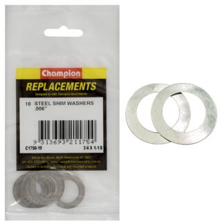 Champion 3/4in x 1-3/16in x .006in Shim Washer -10pk
