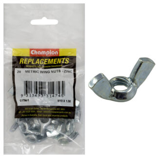 Champion M10 x 1.50 Wing Nut -25pk