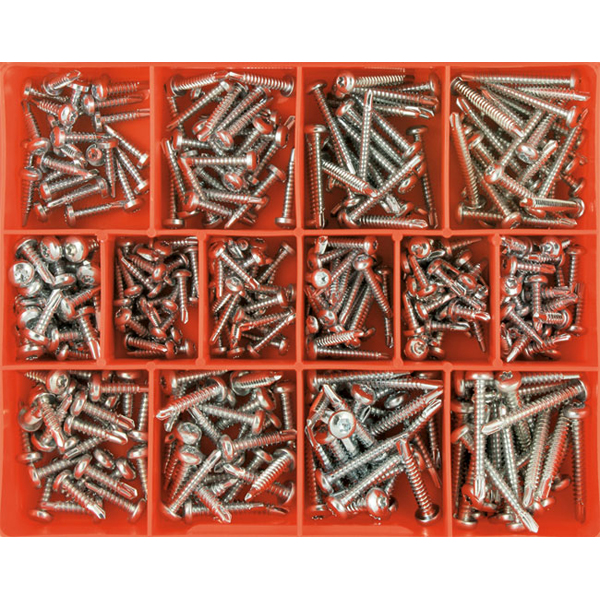 Champion 375pc Torx Security Self Drilling Screw Assortment