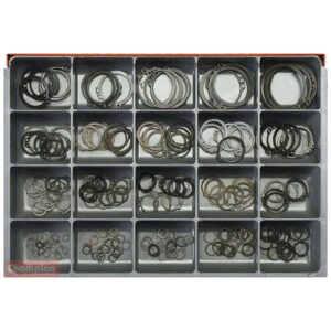 Champion Master Kit 260pc External Circlip Asst - Metric