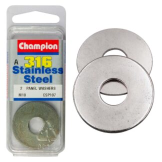 Champion 10mm Panel Washer - 316/A4 (A)