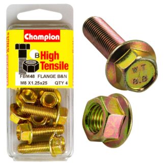 Champion Flange Bolt M8 x 25 (B) - GR8.8