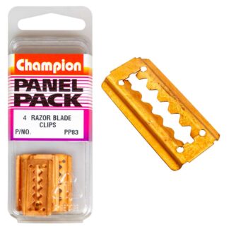 Champion Razor Blade Clip 28mm(L) x 13.5mm HD -4pk**