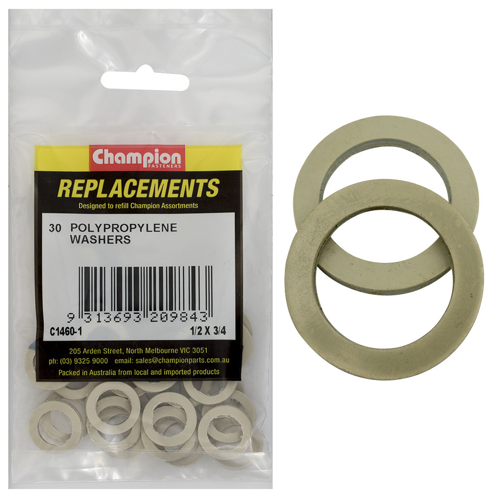 Champion M30 Poly Drain Plug Washer - 25pk