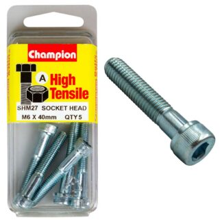 Champion Socket HD Set Screw M6 x 40 (A) - GR12.9