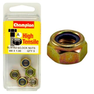 Champion Nyloc Nut M8 x 1.00 (A) - GR8.8