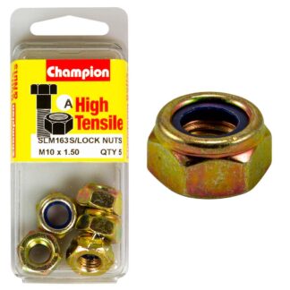Champion Nyloc Nut M10 x 1.50 (A) - GR8.8