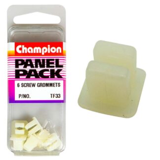 Champion 6G Set Screw Grommet White -1pk