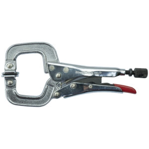Strong Hand Tools Locking C-Clamp Pliers (Swivel Pad) - Multiple Sizes Available