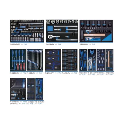 King Tony 327PC Tool Trolley Set with EVA Tray - Image 2