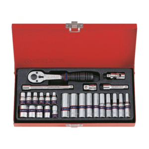King Tony 26Pc 1/4Dr Metric Socket Set