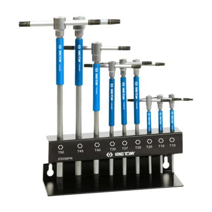 King Tony T-handle Torx Wrench Set T23339PR